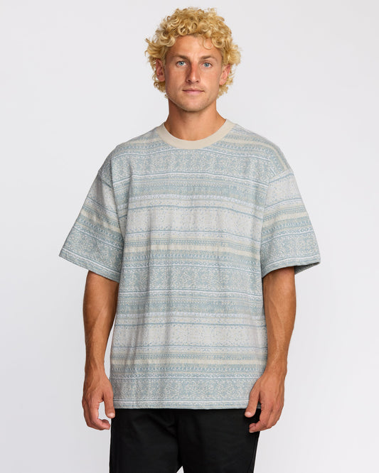 Sunshines Garage Short Sleeve T-Shirt - Stone Blue
