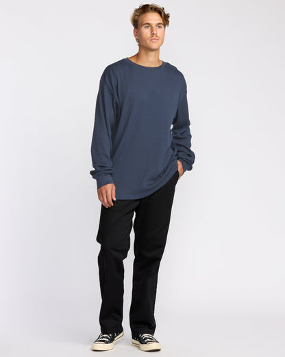 Essential Thermal Top - Midnight Blue