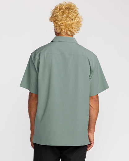 Surftrek Transit Short Sleeve Shirt - Sea Blue