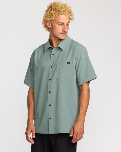 Surftrek Transit Short Sleeve Shirt - Sea Blue