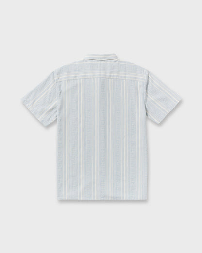 Sunshines Garage Short Sleeve Shirt - Stone Blue