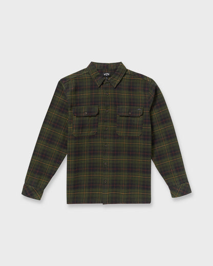 Offshore Flannel Shirt - Black