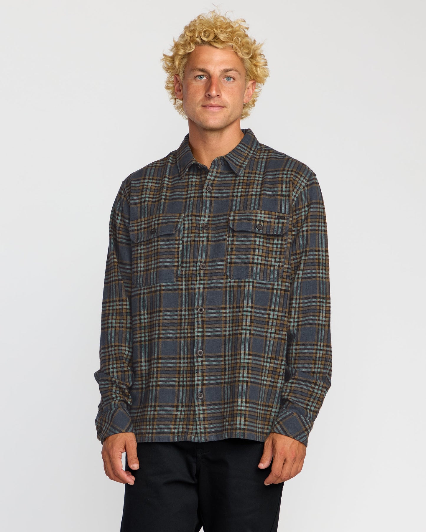 Offshore Flannel Shirt - Midnight