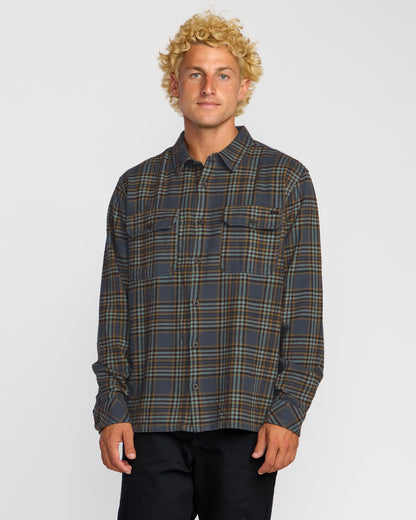 Offshore Flannel Shirt - Midnight