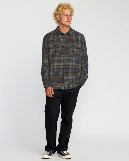 Offshore Flannel Shirt - Midnight