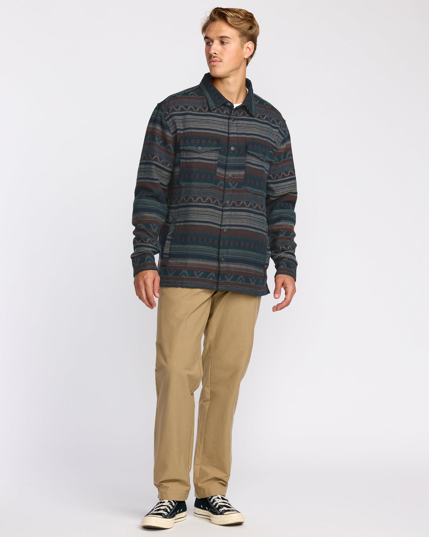 Lodge Long Sleeve Shirt - Chino