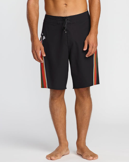 Straddie Pro Hi Boardshorts - Rasta