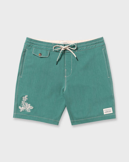 Austin Garage Lo Tides Boardshorts - Teal