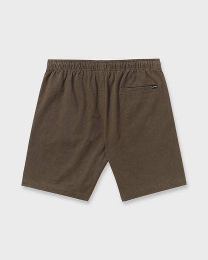 Larry Laybacks 19" Twill Shorts - Rustic Brown