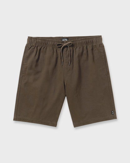 Larry Laybacks 19" Twill Shorts - Rustic Brown