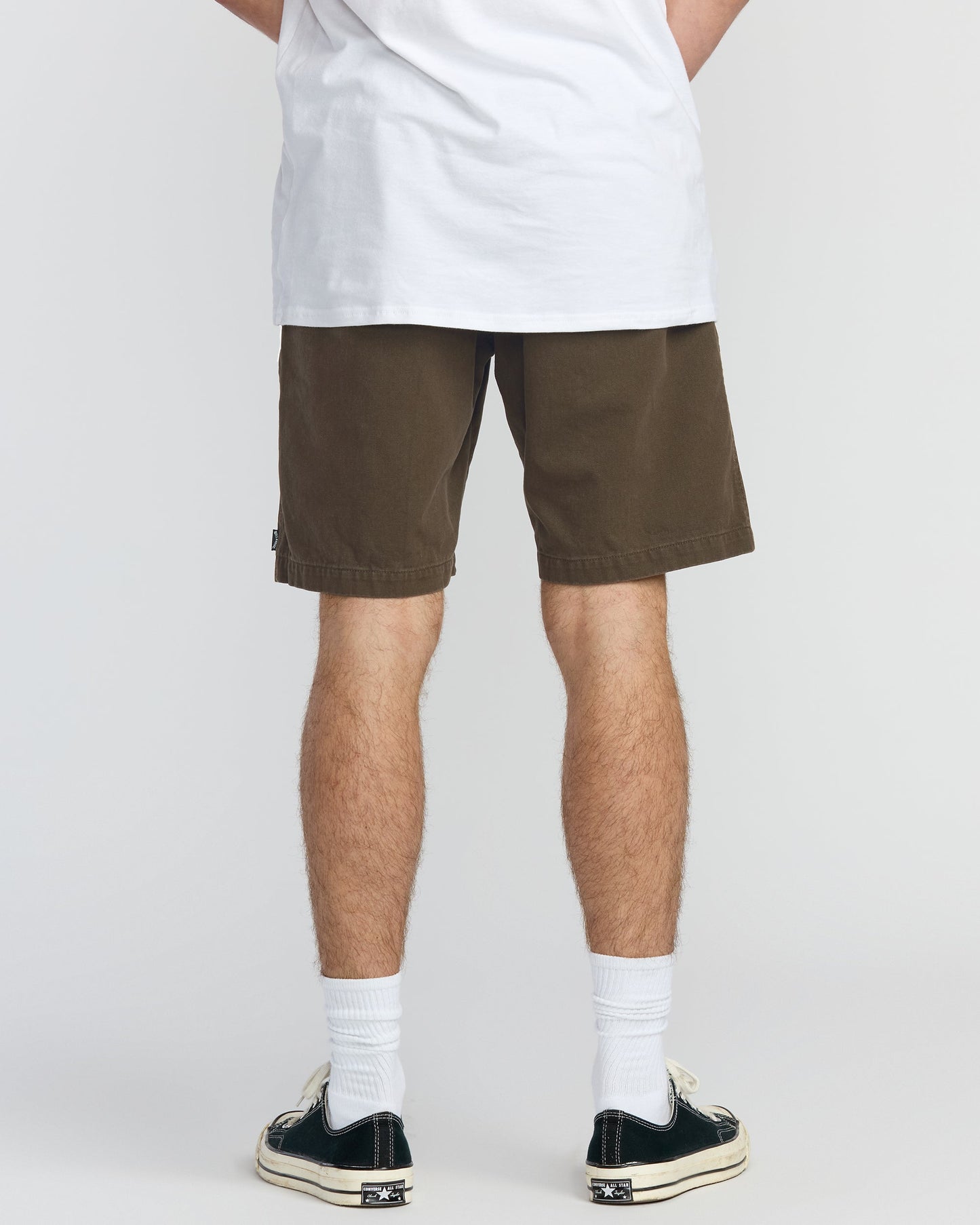 Larry Laybacks 19" Twill Shorts - Rustic Brown