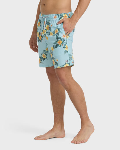 Good Times Laybacks 16" Trunks - Pool Blue