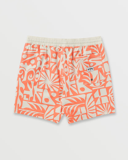 Good Times Laybacks 16" Trunks - Coral