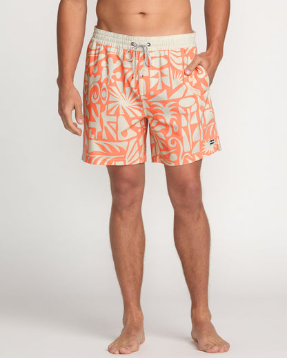 Good Times Laybacks 16" Trunks - Coral