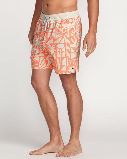 Good Times Laybacks 16" Trunks - Coral