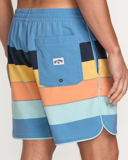 Sandbar Laybacks 17" Trunks - Carolina Blue