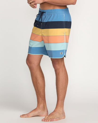 Sandbar Laybacks 17" Trunks - Carolina Blue