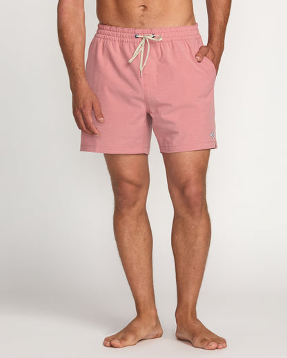 Every Other Day Laybacks 16" Trunks - Dusty Rose