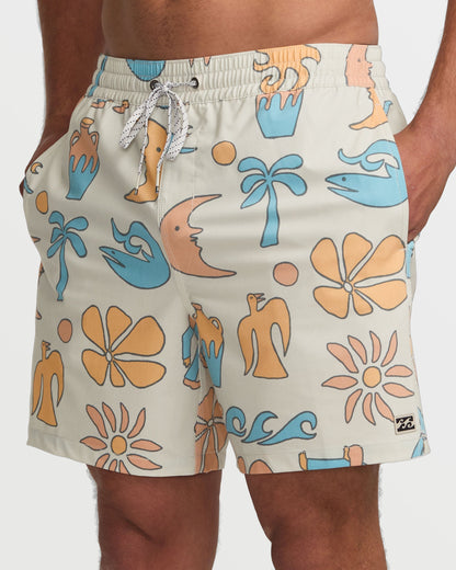 Together Laybacks 17" Trunks - Multi