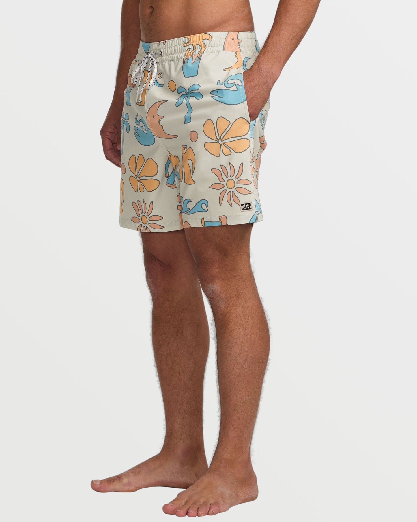 Together Laybacks 17" Trunks - Multi
