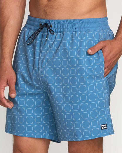 Lineup Laybacks 16" Trunks - Cloud Blue