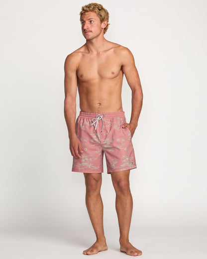 Lineup Laybacks 16" Trunks - Dusty Rose