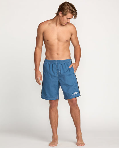 Kirra Throw On Laybacks 19' Trunks - Deep Blue