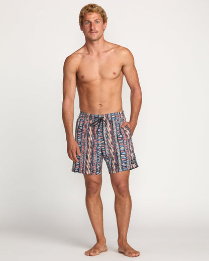 Occy Laybacks 17" Trunks - Multi