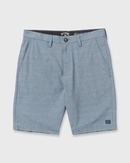 Crossfire Submersible 21" Hybrid Shorts - Slate Blue