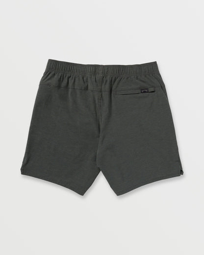 Crossfire Elastic Submersible 18" Hybrid Shorts - Asphalt