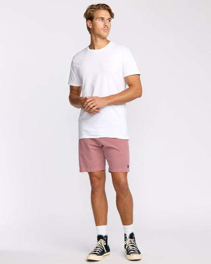 Crossfire Wave Wash Submersible 18" Hybrid Shorts - Dusty Rose