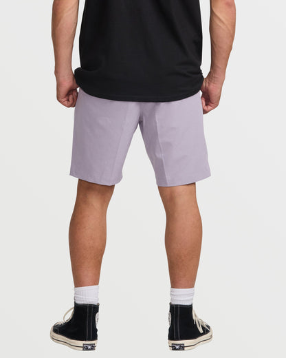 Crossfire Submersible 19" Hybrid Shorts - Light Purple