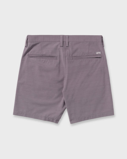 Crossfire Submersible 17" Hybrid Shorts - Purple Ash