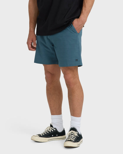 Crossfire Submersible 17" Hybrid Shorts - Real Teal