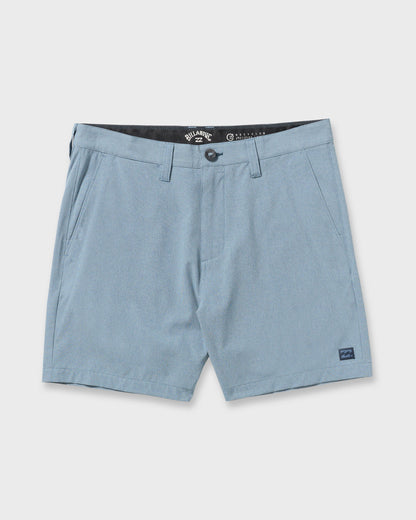 Crossfire Submersible 17" Hybrid Shorts - Slate Blue