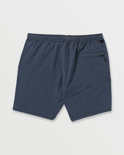 Surftrek Transit Elastic 17" Hybrid Shorts - Navy