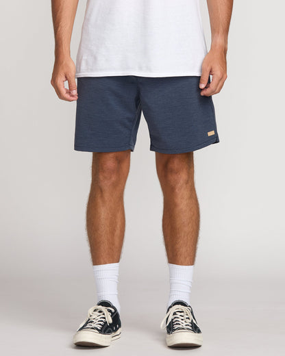 Surftrek Transit Elastic 17" Hybrid Shorts - Navy