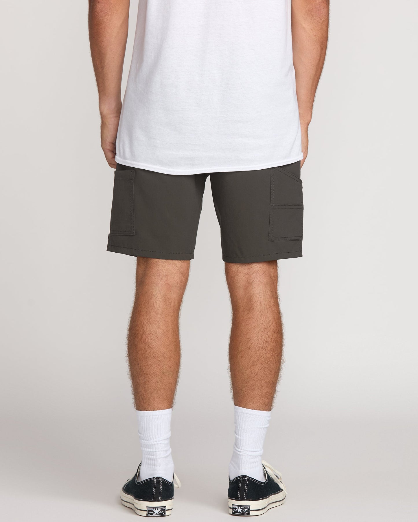 Surftrek Utility Elastic 18" Hybrid Shorts - Raven