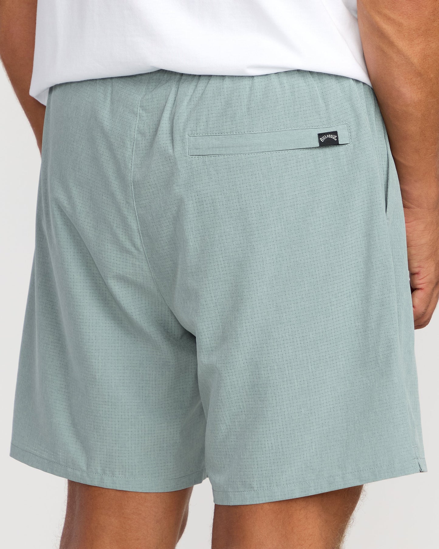 Surftrek Perforated Elastic 17" Hybrid Shorts - Sea Blue