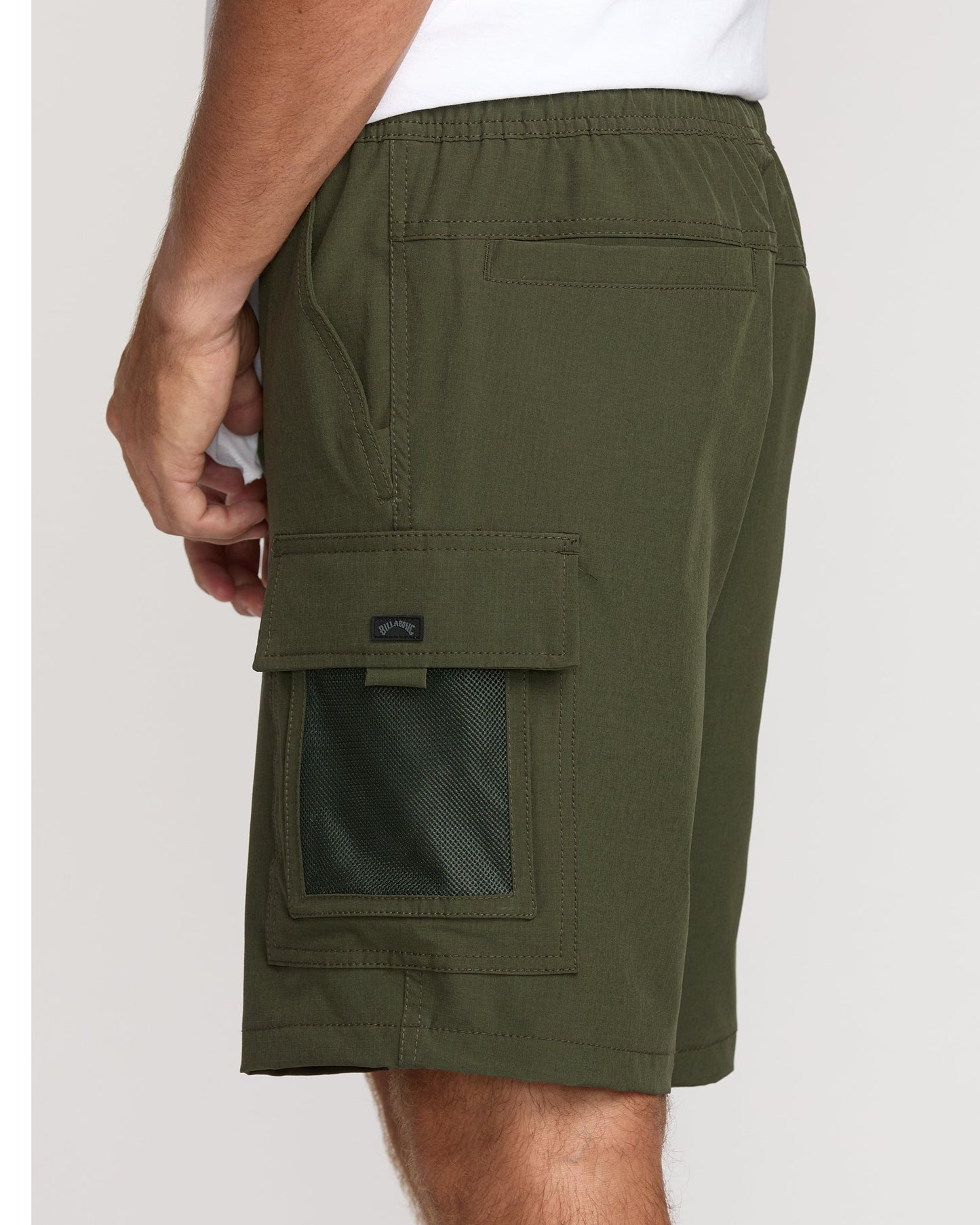 Surftrek Cargo Hybrid Shorts - Dark Military