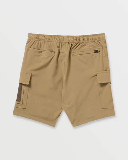 Surftrek Cargo Hybrid Shorts - Gravel