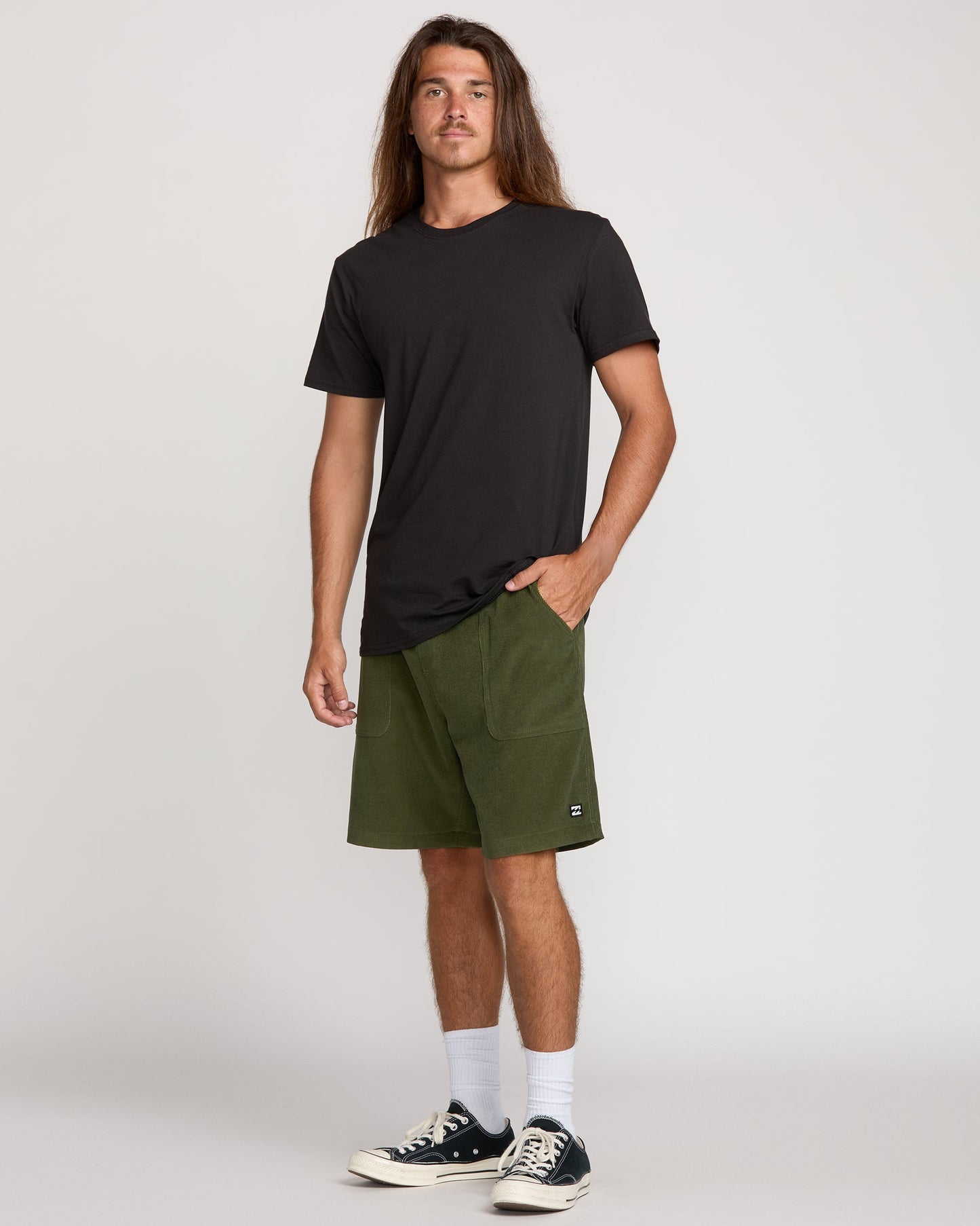 De La Cruz Submersible Hybrid Shorts - Olive