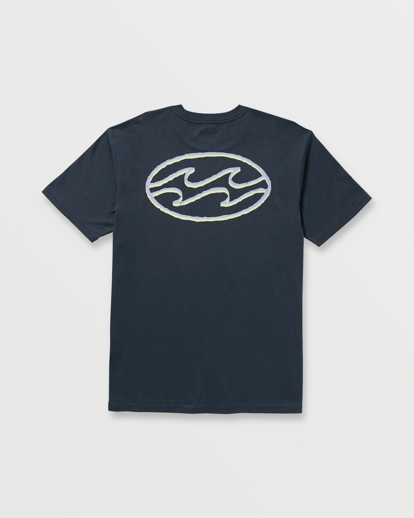 Crayon Wave Premium Tee - Navy