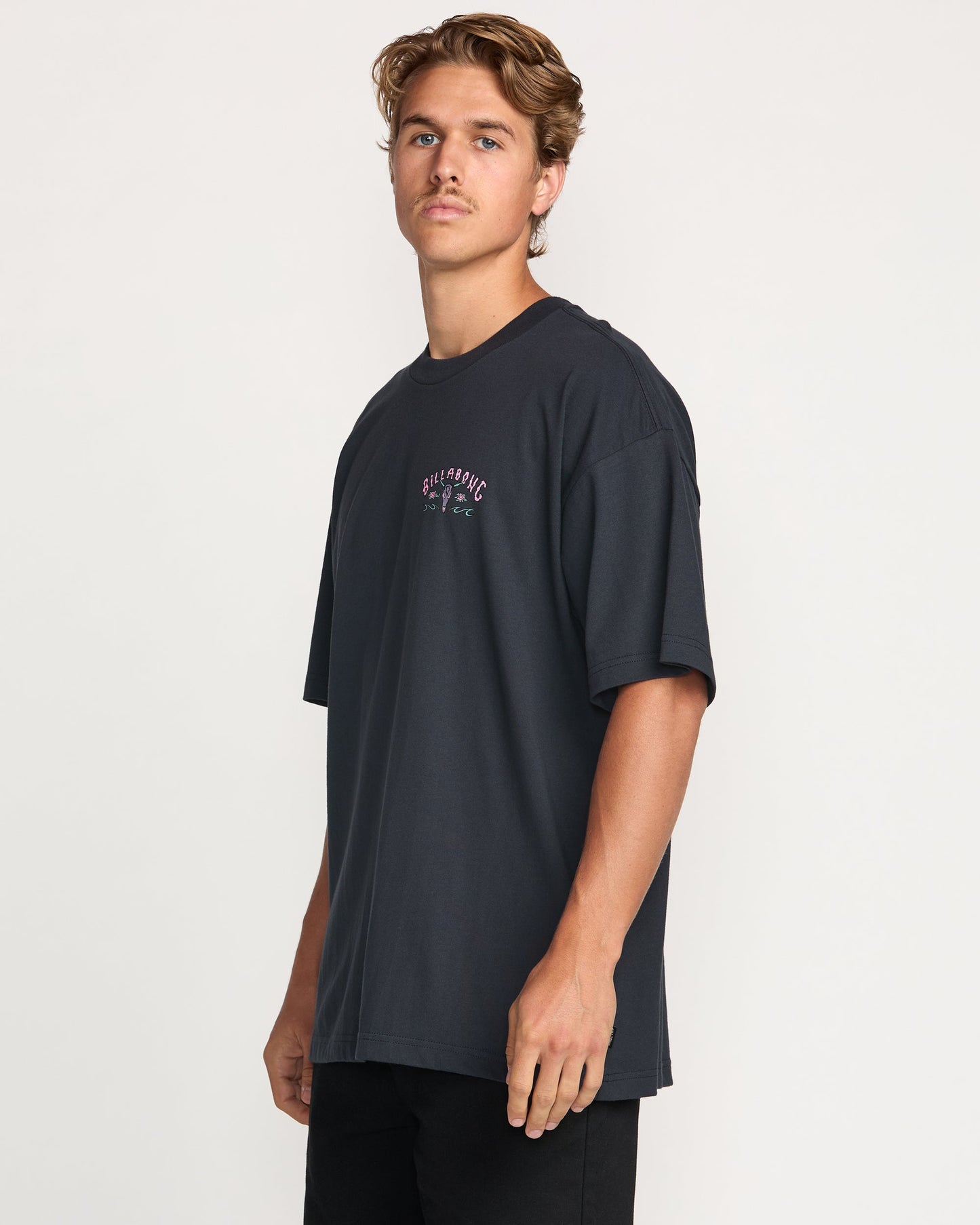 Raging Bull Regular Tee - Washed Black