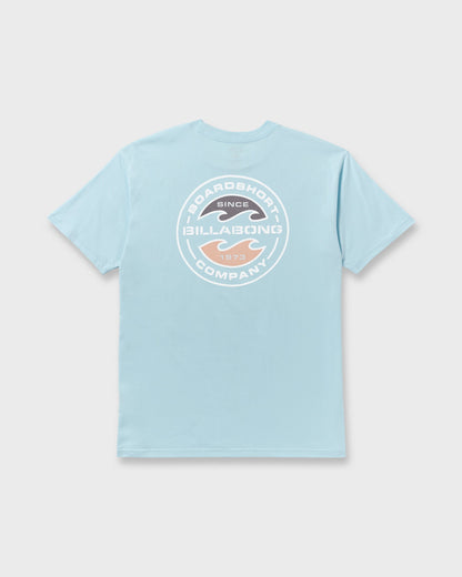Hollow Premium Short Sleeve T-Shirt - Coastal Blue