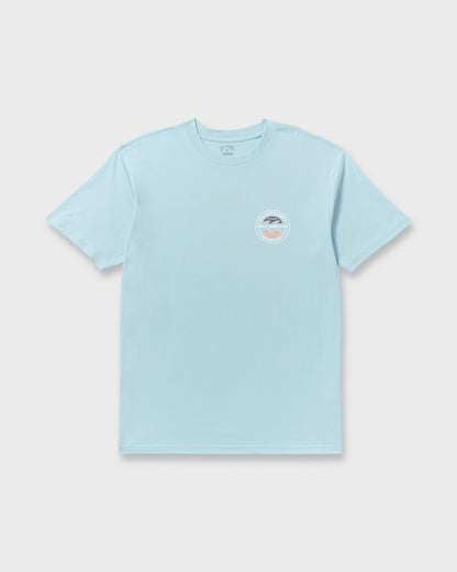 Hollow Premium Short Sleeve T-Shirt - Coastal Blue