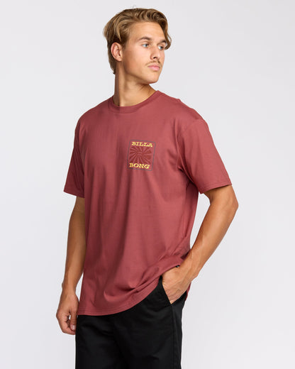 Sunrays Premium Short Sleeve T-Shirt - Red Clay