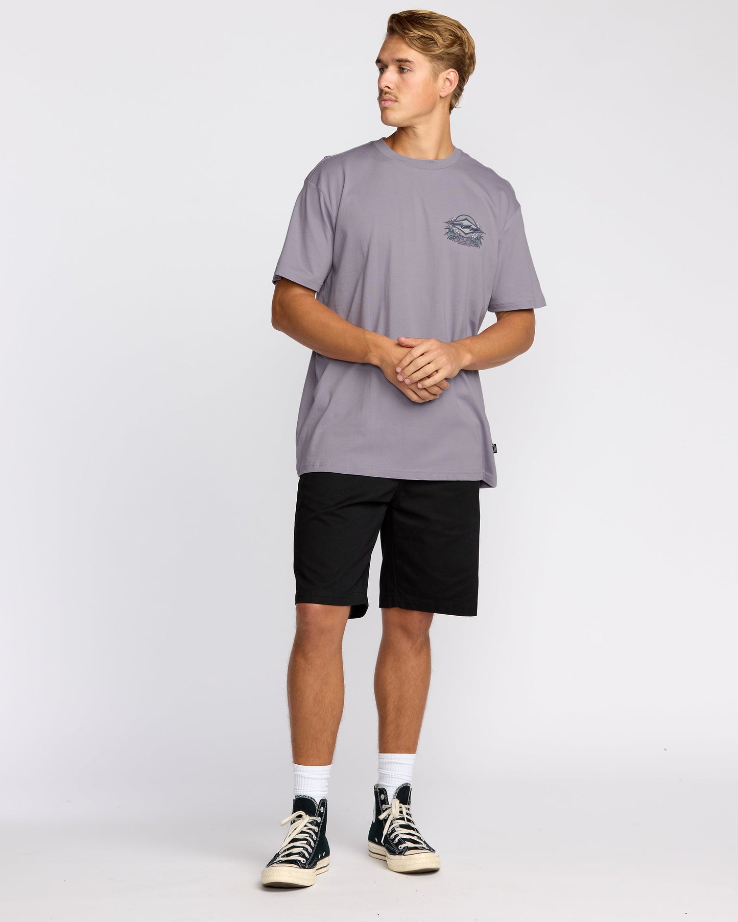 Jaybay Premium Short Sleeve T-Shirt - Light Purple