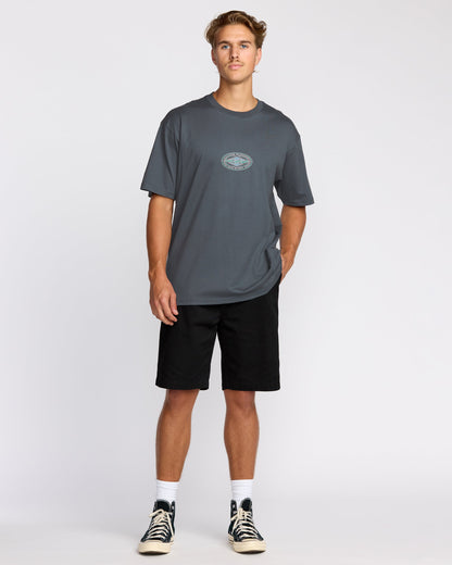 Rotor Diamond Regular Short Sleeve T-Shirt - Midnight Blue