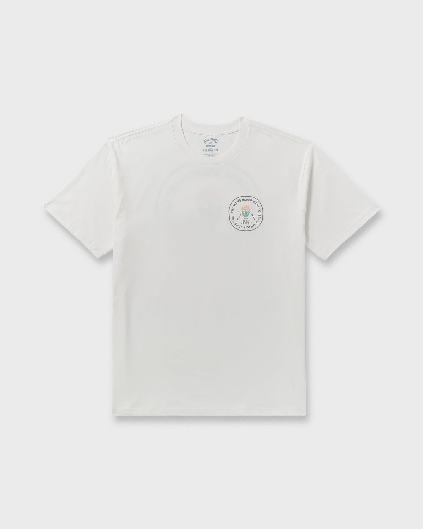 Desert Flower Regular Short Sleeve T-Shirt - Off White